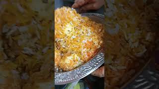 New style Anda biryani 🍲 Full recipe in my YouTube channel 🥰shortvideo youtubeshorts shortsfeed [upl. by Dercy892]