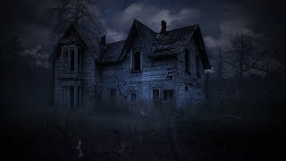 Creepy house creaking in the night wind with wood creaking and wind blowing sounds [upl. by Shaper]