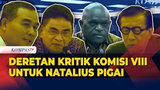 Sederet Tanggapan Anggota Komisi VIII DPR ke Menteri HAM Natalius Pigai Khususnya Anggaran Rp20 T [upl. by Adniral]