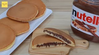 DORAYAKI Recipe  Japanese Pancake Street Food [upl. by Nason]