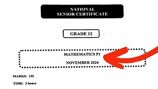 Final Exam 2024 Solve for x Question 1 Grade 12 Mathematics P1 [upl. by Ecirtaemed]