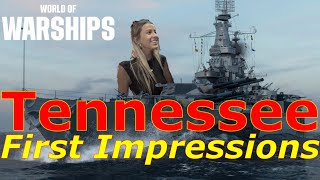 World of Warships Tennessee First Impressions The Doom Turtle We Deserve Or Another Letdown [upl. by Sol]