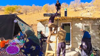 ❄️🛖quotWinter Preparations Family Bonding Roofing and Homemade Picklesquot [upl. by Alesiram]