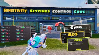 Best Sensitivity And Controls Settings ✅ Zero Recoil Sensitivity 🔥 GB ALPHA [upl. by Kin]