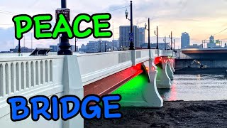 Peace Bridge On West 3rd St In Dayton Ohio [upl. by Sivatco]