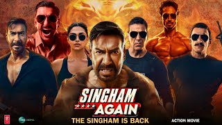 Singham Again  Ajay Devgn  Akshay Kumar  Ranveer  Kareena  HD Reviews amp Facts [upl. by Mota915]