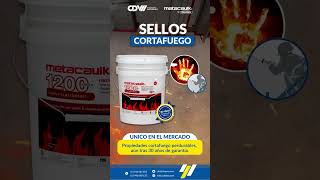 Sellos Cortafuego Metacaulk by Rectorseal [upl. by Idihc]