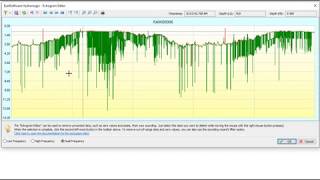 Using the Hydromagic Echogram Editor to correct raw sounding data [upl. by Kcirddot]