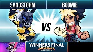 Sandstorm vs Boomie  Winners Final  Low Tier City 7 [upl. by Aihsem]