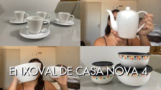 ENXOVAL DE CASA NOVA 4  KIT DE SOBREMESA PRATOS VASILHAS DA TUPPERWARE BOWLS E [upl. by Nyrahtak]