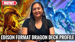 EDISON FORMAT DRAGON DECK PROFILE  Second place Kendra edisonformat yugioh deckprofile [upl. by Oilime]