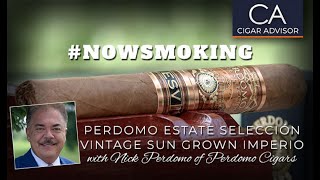 Perdomo Estate Seleccion Vintage Sun Grown Imperio Review [upl. by Aikar72]