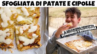 SFOGLIATA ROVESCIATA DI PATATE E CIPOLLE DIVENTERÀ IL VOSTRO SALVACENA PREFERITO  FACILISSIMA  DZ [upl. by Sonafets]