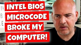 NEW Intel Microcode BIOS FIX BROKE My Computer ASUS Z790 TUF Gaming WiFi BTF [upl. by Remark]