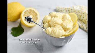 Pazzesca la crema pasticcera al limone più leggera con solo 1 uovo intero  Ricette che Passione [upl. by Reilamag]