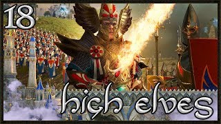 The death Of The Dark Elves  Total War Warhammer 2 Gameplay  High Elf Campaign 18 [upl. by Melodie771]