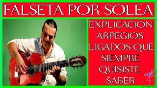 FALSETA SOLEA TUTORIAL LO QUE SIEMPRE QUISISTE SABER ARPEGIOS LIGADOS 01 [upl. by Seda868]