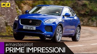 Jaguar EPace  sfida diretta a BMW X2  Prime impressioni ENGLISH SUB [upl. by Shaff836]