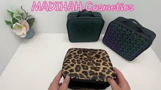 China MADIHAH Cosmetic Storage Bag Portable Storage Bag Large Capacity Makeup Case supplier [upl. by Anaihk]