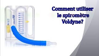 COMMENT UTILISER le spiromètre Voldyne en 2 Minutes [upl. by Idnyc840]