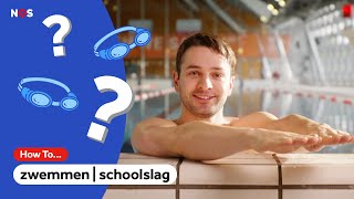 Arno Kamminga leert jou hoe de schoolslag ÉCHT moet  How To  NOS Sport [upl. by Rekyr]