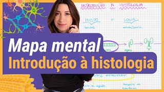 Faça um MAPA MENTAL junto comigo INTRODUÇÃO À HISTOLOGIA [upl. by Ardnoed]