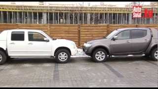 Isuzu DMax vs Mitsubishi L200  Pikapy bez wad [upl. by Euqinom333]