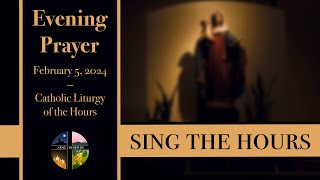 2524 Vespers Monday Evening Prayer of the Liturgy of the Hours [upl. by Soirtemed]