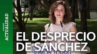 Ayuso explica el desprecio de Sánchez [upl. by Bonar485]