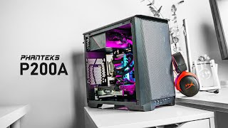 Phanteks P200A  The Top Secret ITX Case [upl. by Suiratnod741]