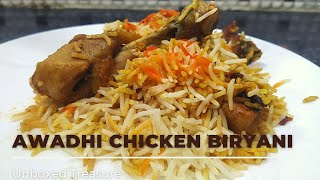 Awadhi Chicken Biryani  Lucknowi Chicken Biryani  अवधी  लखनवी चिकन बिरयानी [upl. by Gilbert]