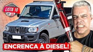 10 PIORES PICAPES A DIESEL QUE VOCÊ NÃO DEVE COMPRAR [upl. by Prober577]