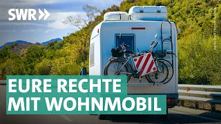 Camping mit dem Wohnmobil – diese Regeln solltet ihr kennen  Marktcheck SWR [upl. by Freda]