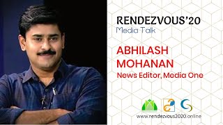 Abhilash Mohanan  Rendezvous20  Media Talk [upl. by Athey]