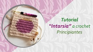 Intarsia para principiantes crochet [upl. by Enitsirhc]