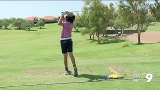 14yearold golfer AJ Ramos shoots a 59 Whats next for the junior golfer [upl. by Amor488]