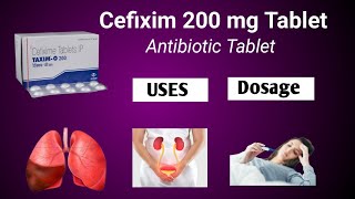 Cefixim 200mg tablet review in English Uses Dosage Safety Advice Sideeffects [upl. by Etnoved340]