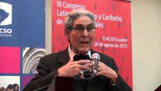 Aníbal Quijano en el III Congreso Latinoamericano y Caribeño de Ciencias Sociales [upl. by Ahsii]