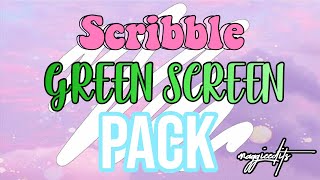 SCRIBBLE GREEN SCREEN PACK [upl. by Trueblood]