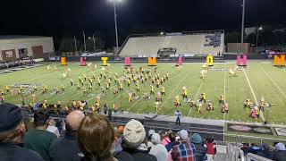 Camdenton HS 2023 marching band show at Bentonville invitational [upl. by Madelina]