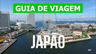 Japão visto de cima  Cidade de Tóquio Yokohama Osaka  Vídeo 4k  Viagem à Japão [upl. by Fredenburg]