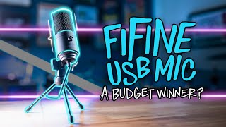 How Good is this Budget USB Mic Fifine K669B [upl. by Elburr]