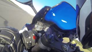 GSXR 1000 k7 1 Mile top speed  Lappeenranta airport 2013 [upl. by Razec]