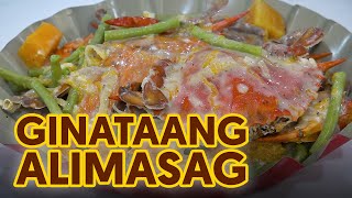 Ginataang Alimasag Recipe Crab In Coconut Milk [upl. by Debora]