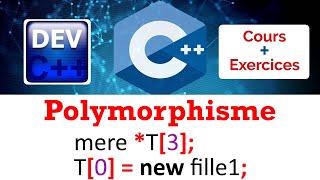 Cours de C Polymorphisme  الدارجة المغربية [upl. by Aidualk]