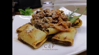 PACCHERI AL RAGU DI CORATELLA [upl. by Marguerite138]