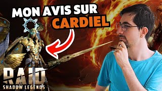 Mon avis sur CARDIEL Raid Shadow Legends 👍 [upl. by Amak457]