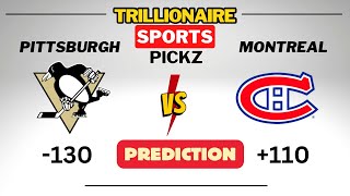 101424 Pittsburgh Penguins vs Montreal Canadiens NHL Best Bets  NHL Hockey Pick w Bonnie amp Clyde [upl. by Nysila137]