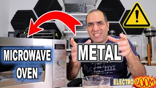 METAL in MICROWAVE Oven Is NOT That Dangerous [upl. by Welton]