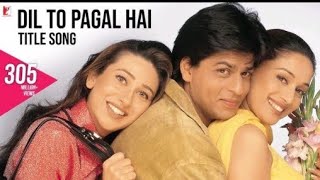 Dil To Pagal Hai Song  Shah Rukh Khan  Madhuri Karishma  Akshay  Lata Mangeshkar Udit Narayan [upl. by Swec191]